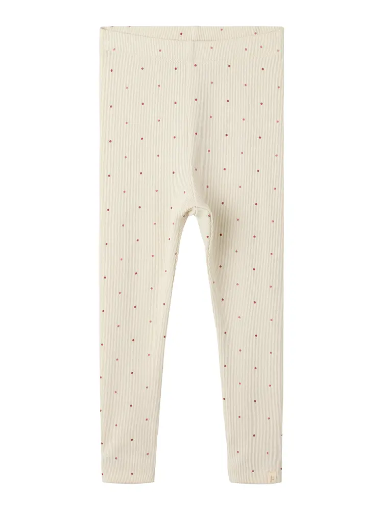 Lil' Atelier Gago Kye Slim Leggings - Turtledove - 110