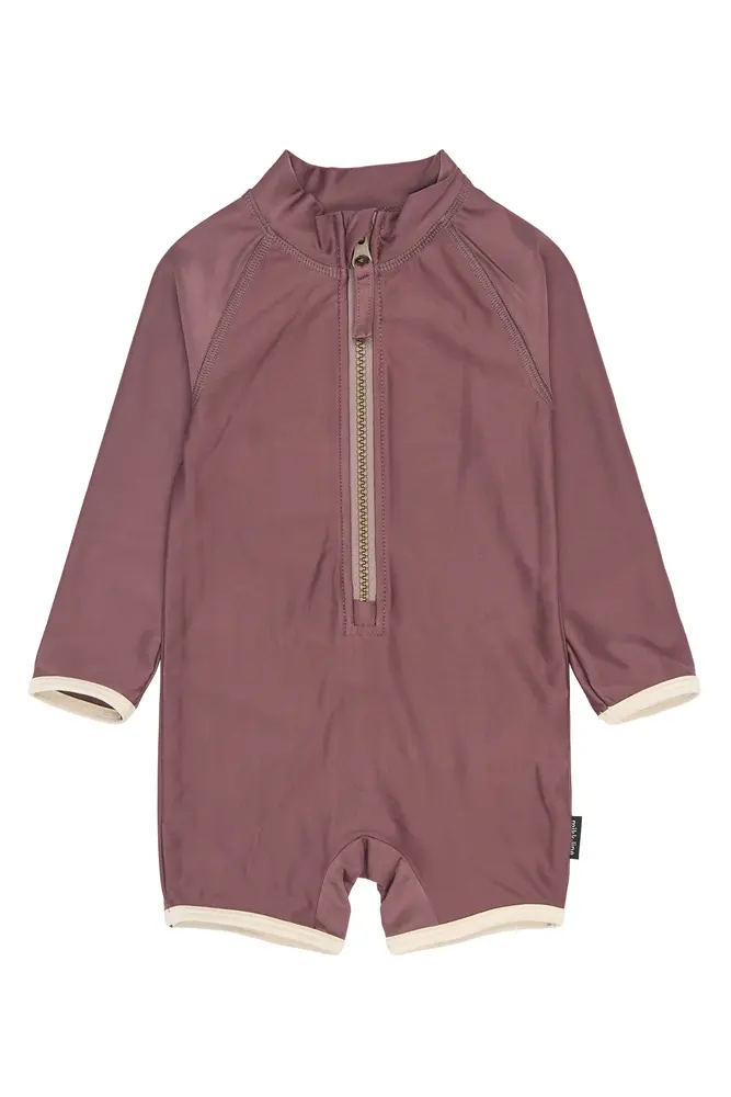 Badeheldragt UV - Twilight Mauve - 1 ½-2 ÅR