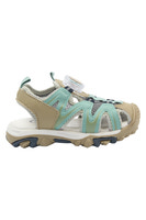 Sandal m. Mesh - Stone Blue