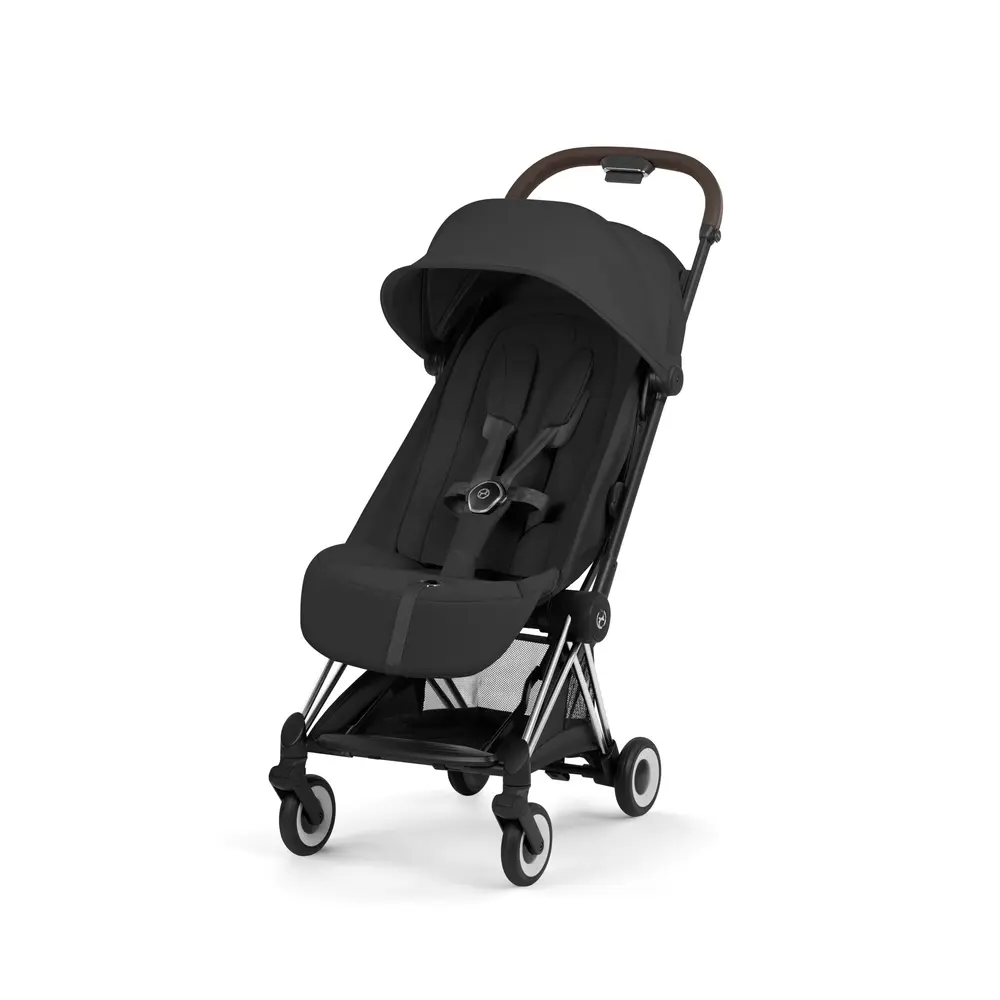 product-Cybex Coya Style Klapvogn - Chrome Brown/Sepia Black