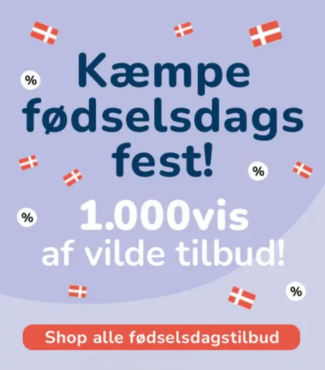 Fødselsdag og vilde priser hos BabySam