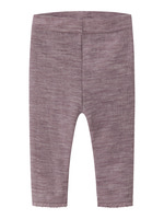 Name It Wang Uld Leggings - Toadstool