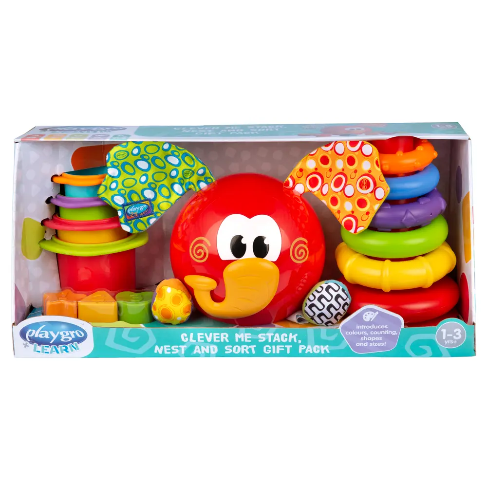 Playgro byg – put – stabel gaveæske