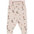 Mini me bukser med print - Nightingale/ Bark/ Poetry green