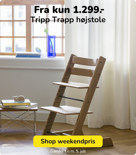 Skarpe priser på Tripp Trapp højstole