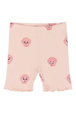 Tinker Rib Shorts - Peach Whip AOP - 110