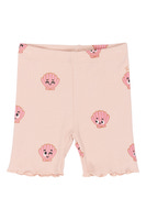 Tinker Rib Shorts - Peach Whip AOP