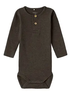 Name It Body l/æ - Rib - NbmKab - Delicioso/Melange