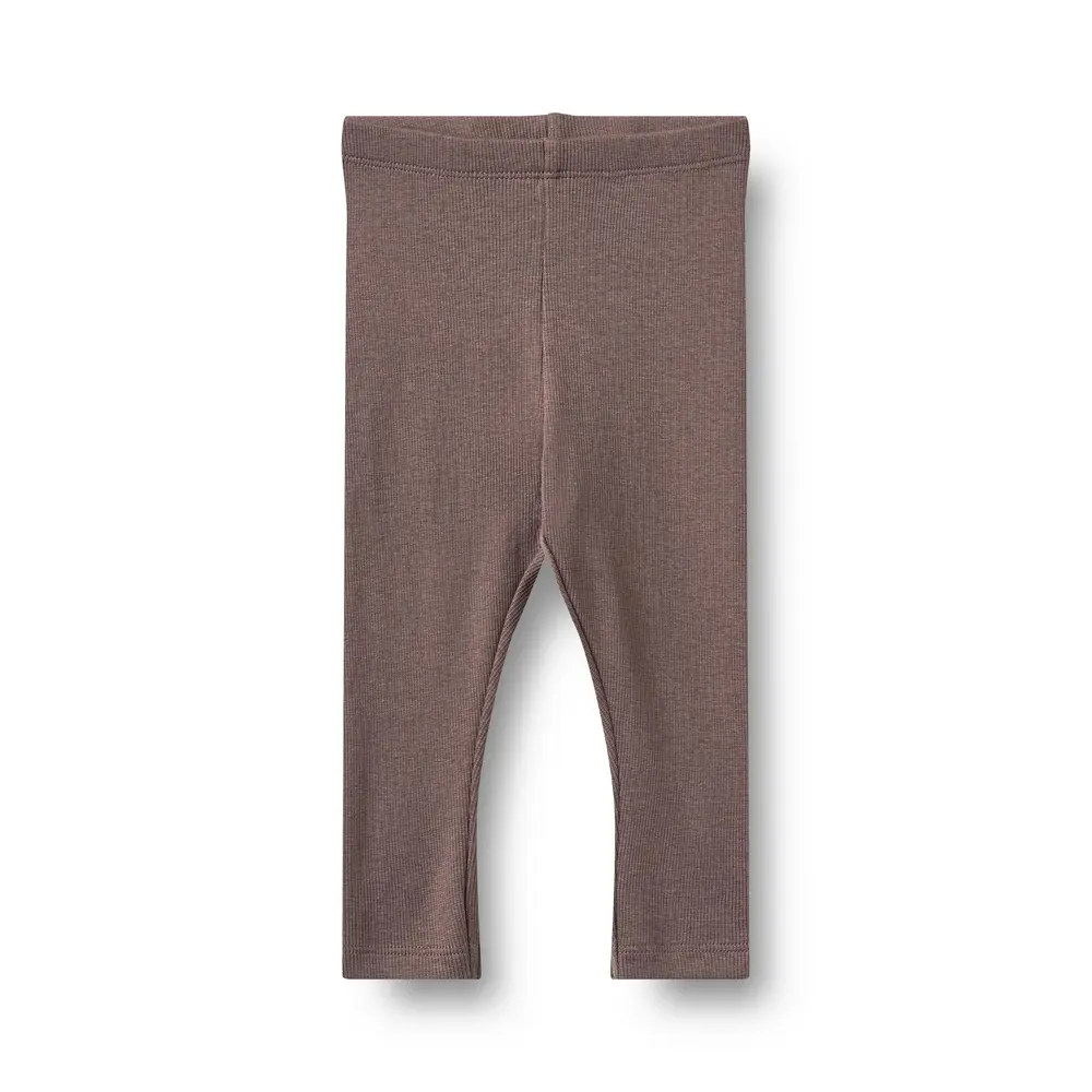 Wheat Maddy Rib Leggings - Plum Truffle - 86
