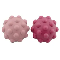 Sensory Silicone Fidget Small Balls - Blush billede