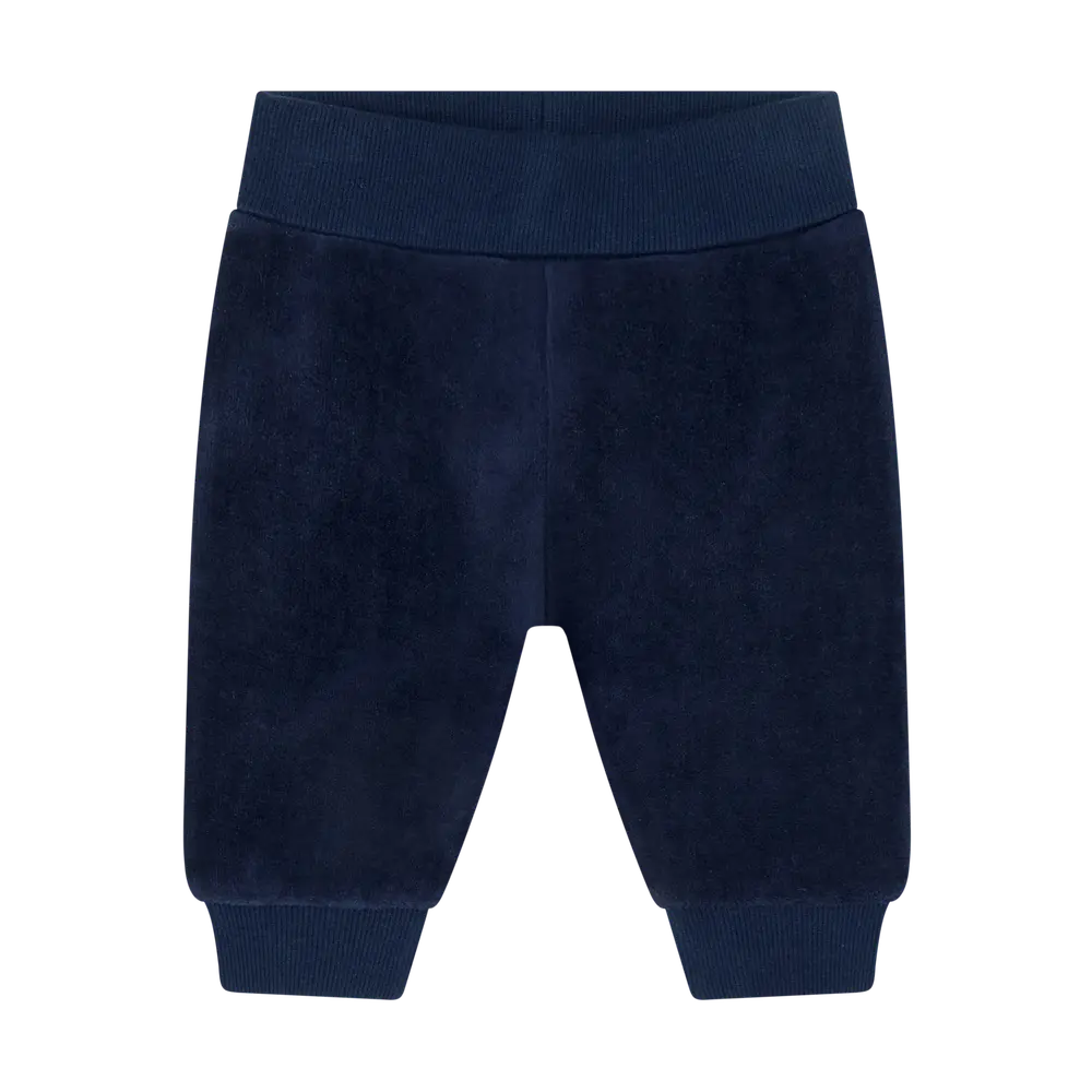 Fixoni Velour Bukser - Navy Blazer - 44