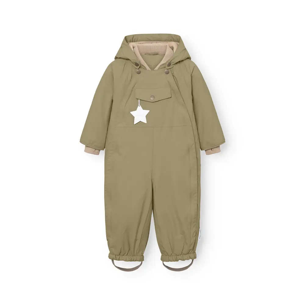 Matwisti Fleeceforet Flyverdragt - Aloe green - 80