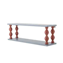 BLOOMINGVILLE MINI Bibiola Hylde, Blå, MDF (L80xH26xB20 cm)