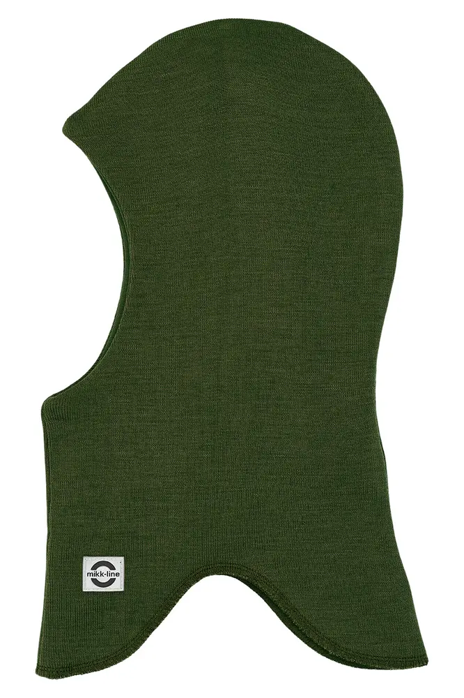 Mikk-Line Uld Elefanthue - Kombu Green - 98/104