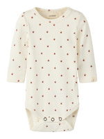 Lil' Atelier Gago Kim Slim Langærmet Body - Turtledove