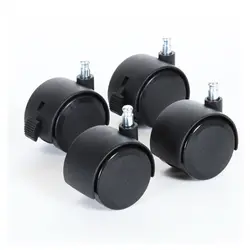 Hjulsæt til BabyBay bedside crib - Sort