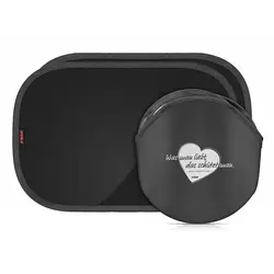 Reer Solskærm Til Bil m. Beholder - Pure