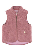 Petit Piao Desino Fleece Vest - Nostalgic Rose