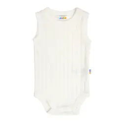 Joha Body Råhvid Uden Ærmer i Uld Silke - Str. 80cm