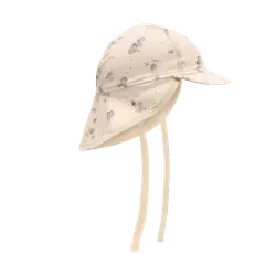 Sommerhat m. Print - Folkstone Gray - 80