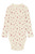 Petit Piao Gracie Langærmet Pointelle Body - Eggnog Rosehip AOP