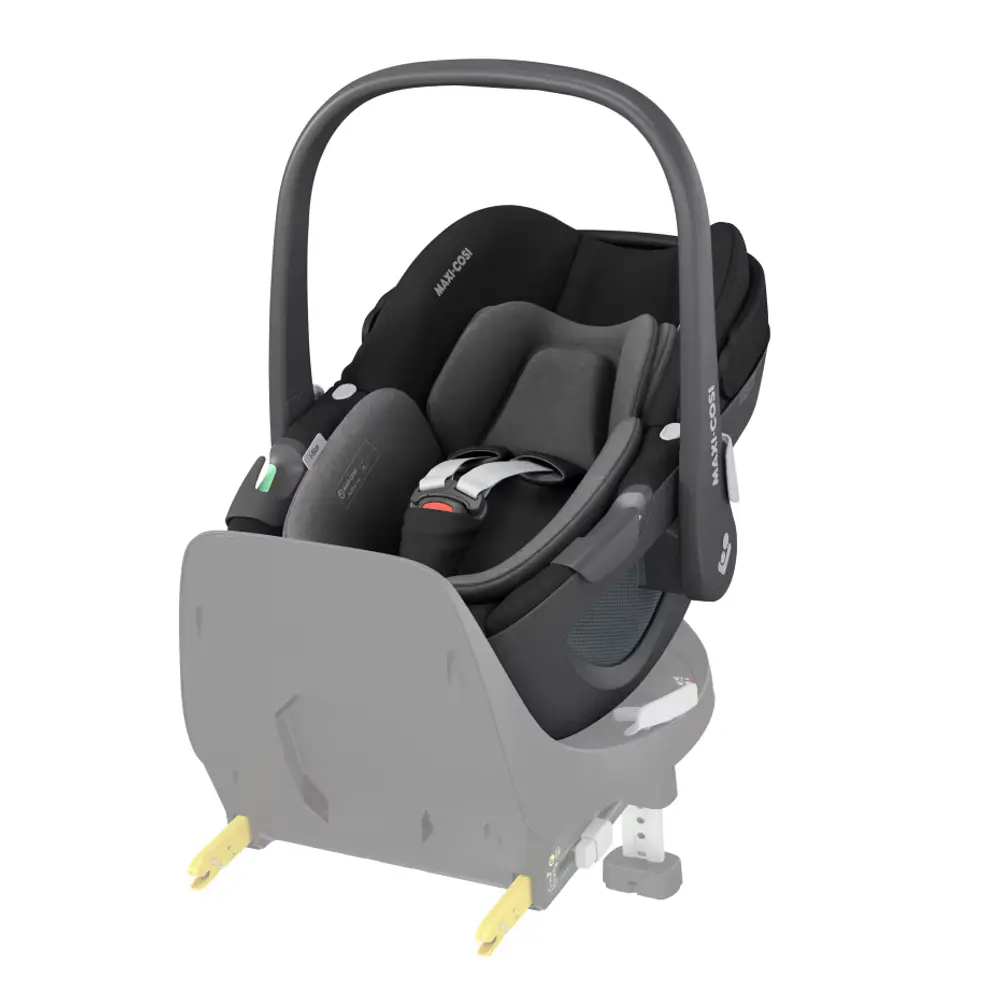 Maxi Cosi Pebble 360 - Essential Black Uden Base