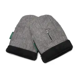 KongWalther Østerbro handsker, Grey morning, grå/sort - KongWalther - Gloves - Buump