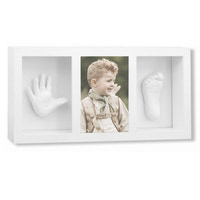 Vanilla Copenhagen Hånd- Og Fodaftryk 3D - Billedramme – Toddler Hvid