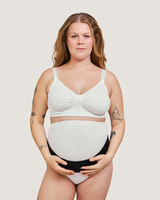 Graviditets støttebælte, sort S/M