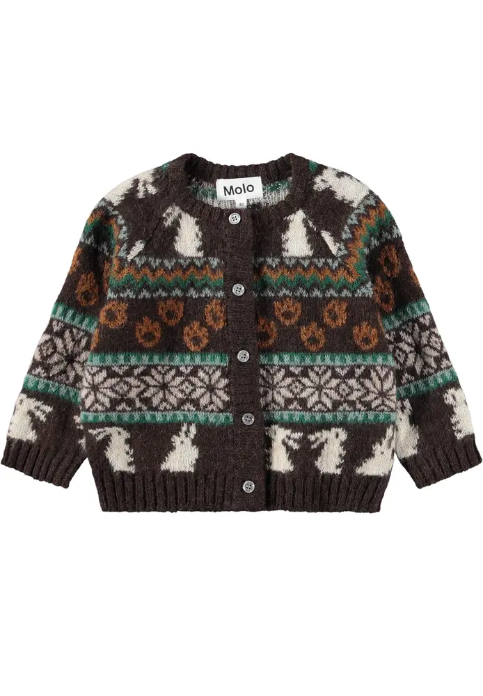 Molo Bobi Cardigan - Mini Fair Isle - 104