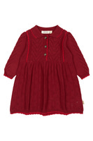 Daimi Strik Kjole - Biking Red