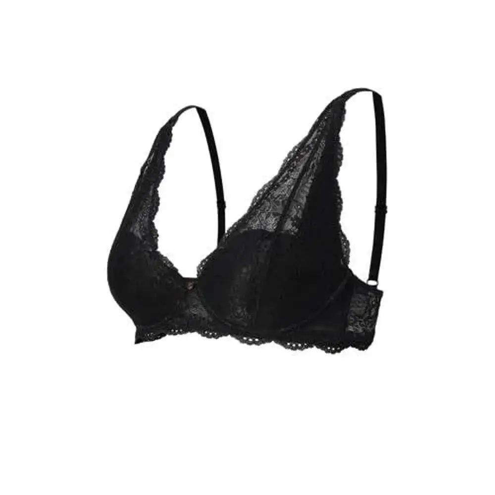 product-BH m. Bøjle Blonder - Black - C75