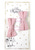 Hårclips Pink Butterfly Dot