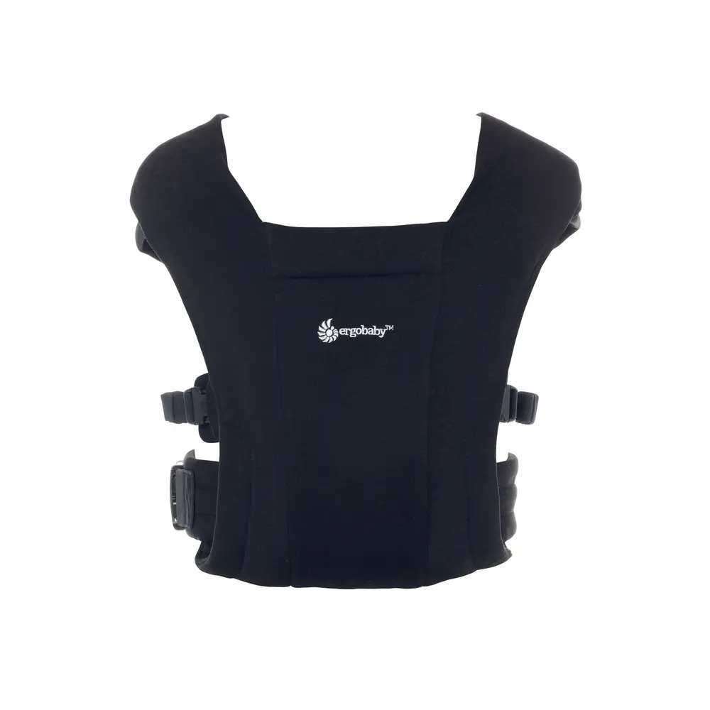 Ergobaby Bæresele - Embrace - Soft & Snug Knit - Pure Black