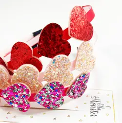 Hårbånd Sugar Heart 3 Colors