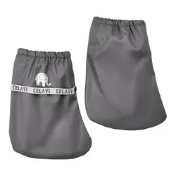 CeLaVi Baby Overtrækssko m. fleece - Grey -