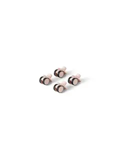MODU 4x Swirly Wheels - 4-pak - Soft Rose