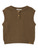 Ramlo løs strik vest - SHITAKE