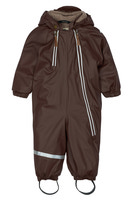 PU Flyverdragt 2 Zip Recycled - French roast