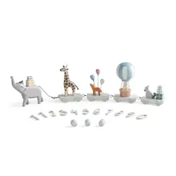 Sebra Fødselsdagstog i Træ - World of Sebra