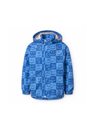 Waiton Regnjakke - Vibe Checks BLU