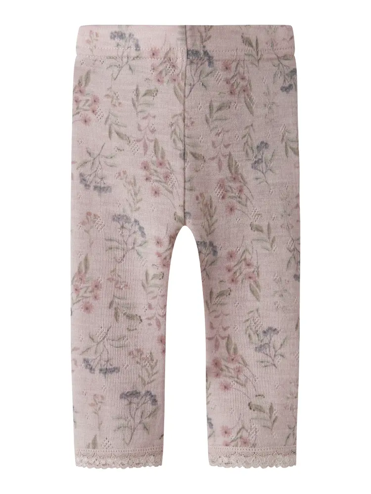 Name It Wang Uld Leggings - Violet Ice - 56 billede