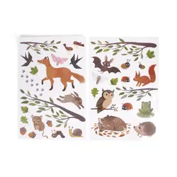 Wallstickers - Skovens dyr billede