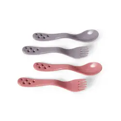 Bambino - Little Scooper Gaffel Og Ske - 2 Sæt