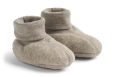 Wheat Lei Filtet Uld Futter - Khaki Melange