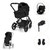 Cybex Talos S Lux Inkl. Foldbar Liggedel, Cloud G3 Og Base G3 - Moon Black