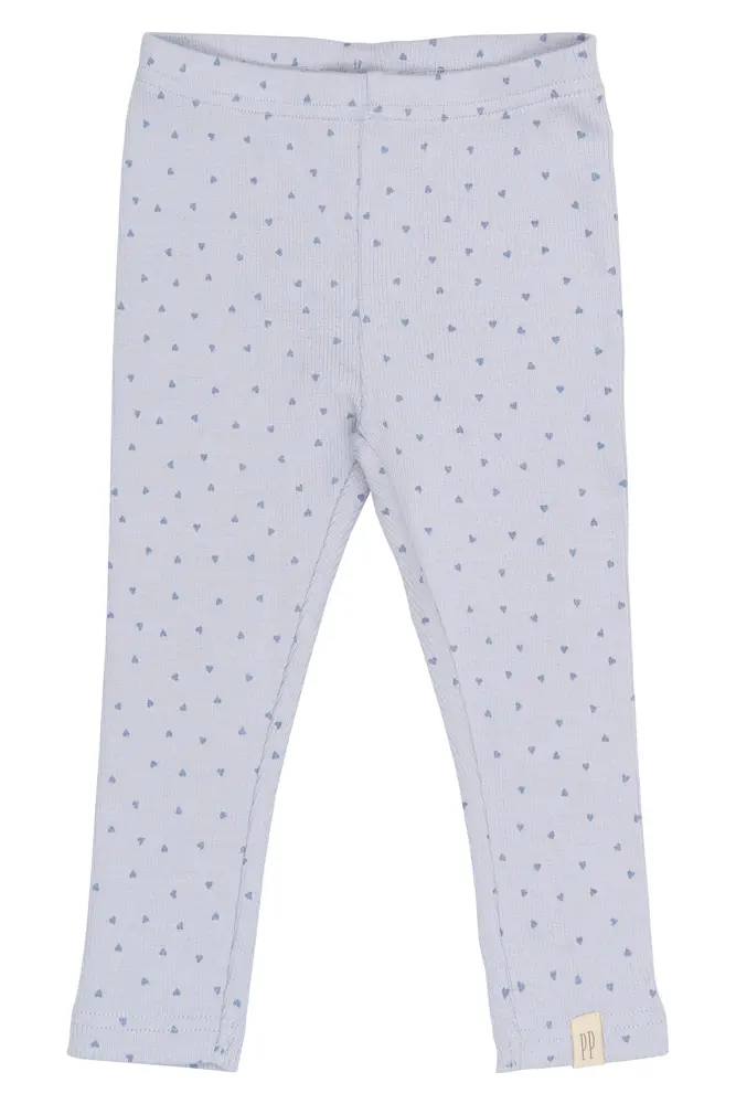 Petit Piao Leggings - Rib/Modal - PpSonja - Cosmic Sky Heart AOP