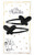 Hårclips Black Butterfly