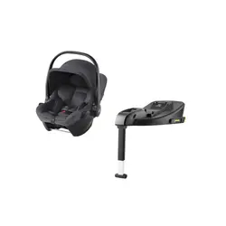 Britax Römer Baby-Safe Core Autostol inkl. Core Base - Midnight Grey billede