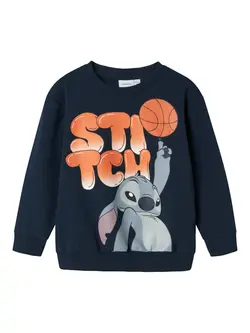 Name It Sweatshirt - Stitch - NmmAnt - Navy Blazer